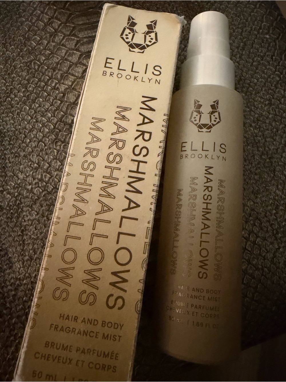 Ellis Brooklyn Marshmallows Hair & Body Fragrance Mist — Beige